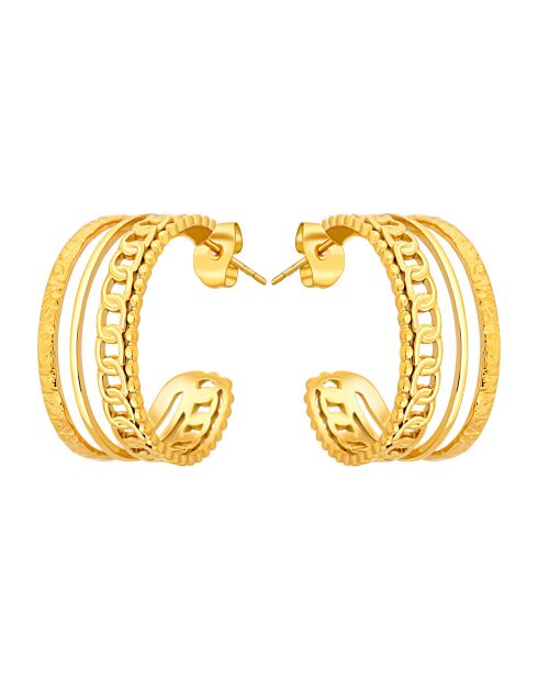 Gormetas gouden oorbellen