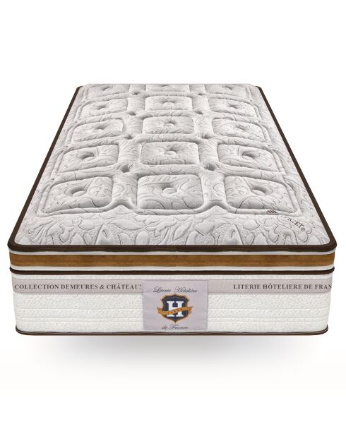 Matelas à mémoire de forme Renaissance blanc/marron - 90x200 cm