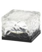 Cube de glace solaire transparent - 7x7x5 cm