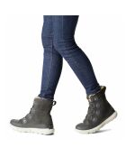 Boots en Velours de Cuir doublure polaire Explorer II grises