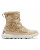 Boots en fausse fourrure doublure polaire Explorer II beiges