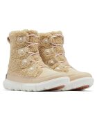 Boots en fausse fourrure doublure polaire Explorer II beiges