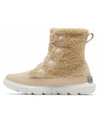 Boots en fausse fourrure doublure polaire Explorer II beiges