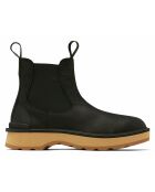 Chelsea boots en Velours de Cuir Hi-Line noires