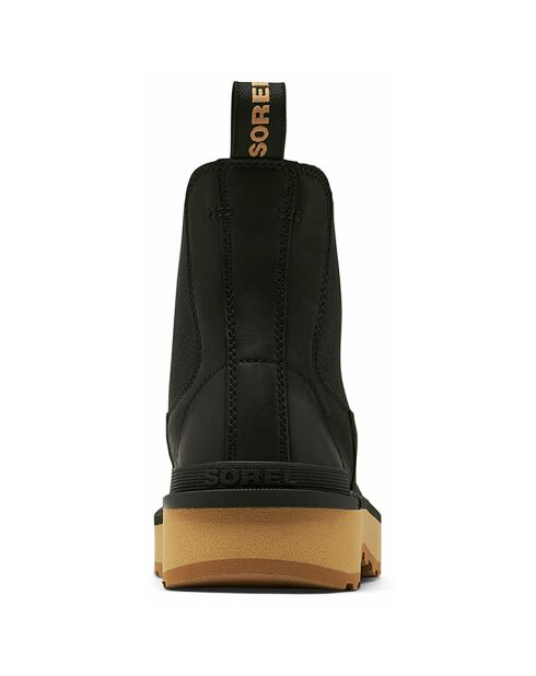 Chelsea boots en Velours de Cuir Hi-Line noires