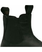 Chelsea boots en Velours de Cuir Hi-Line noires