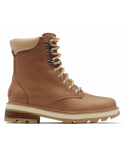 Boots en Cuir Lennox cognac