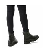 Boots en Cuir Lennox noires