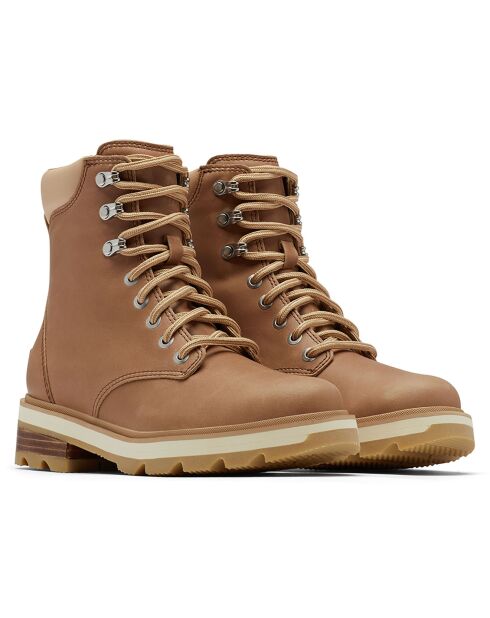 Boots en Cuir Lennox cognac