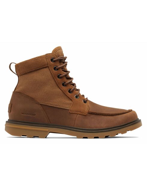 Boots en Cuir Carson cognac