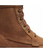 Boots en Cuir Carson Storm marron