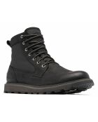 Boots en Velours de Cuir Madson II noires