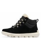 Boots en Velours de Cuir Explorer Next noires