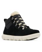 Boots en Velours de Cuir Explorer Next noires