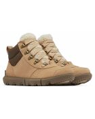 Boots en Velours de Cuir Explorer Next camel