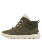 Boots en Velours de Cuir Explorer Next kaki