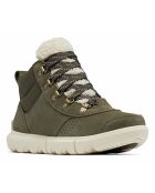 Boots en Velours de Cuir Explorer Next kaki