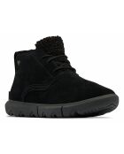 Boots en Velours de Cuir Explorer Next noires