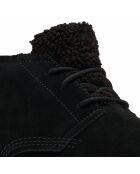 Boots en Velours de Cuir Explorer Next noires