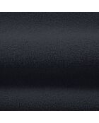 Pouf bouclé Aldrin bleu foncé - 90x88x40 cm