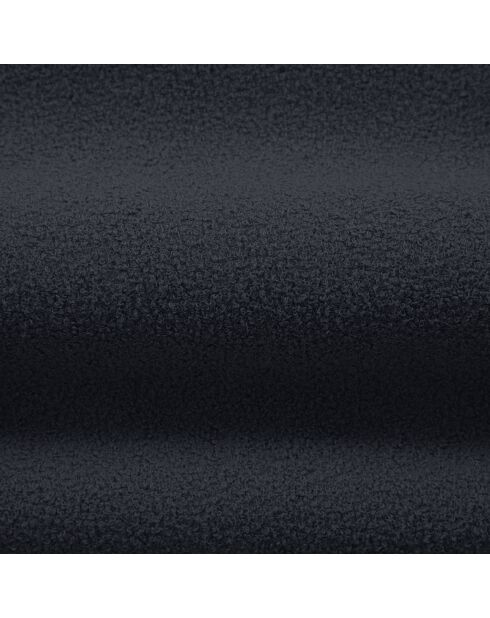 Pouf bouclé Aldrin bleu foncé - 90x88x40 cm
