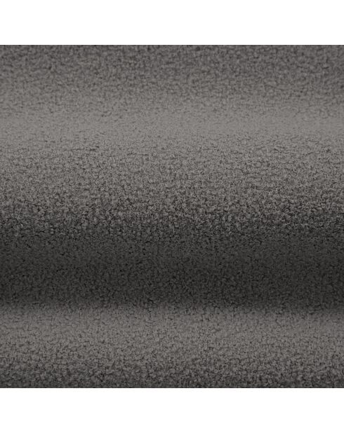Canapé bouclé Aldrin 3 places gris - 178x90x73 cm