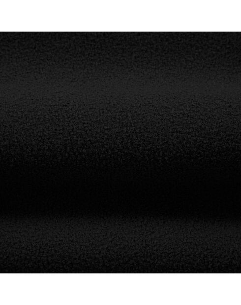 Pouf bouclé Aldrin noir - 90x88x40 cm
