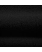 Canapé bouclé Aldrin 4 places noir - 226x90x73 cm
