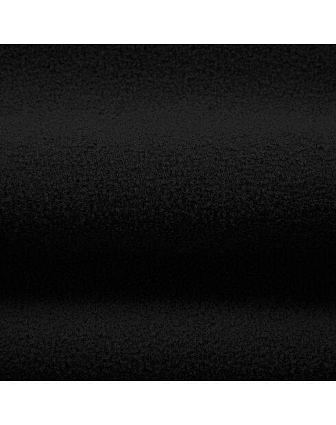 Canapé bouclé Aldrin 4 places noir - 226x90x73 cm