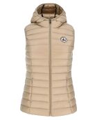 Doudoune sans manches Mali Noos beige