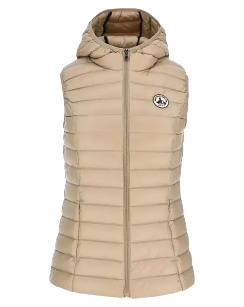 Doudoune sans manches Mali Noos beige