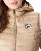 Doudoune sans manches Mali Noos beige