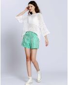 Pull Célia blanc