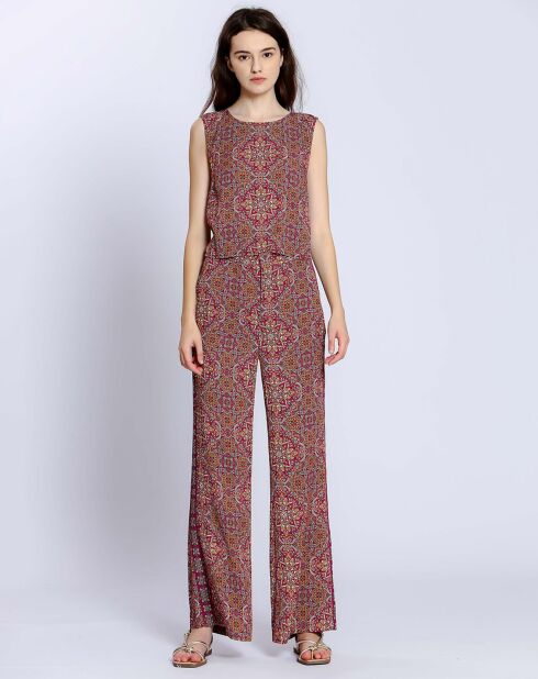 Pantalon Sarah fushcia