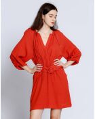 Robe Elsa  rouge