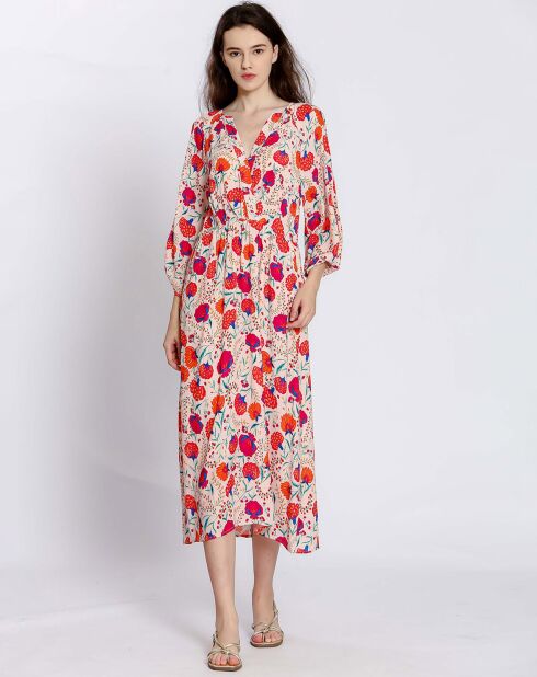 Rode jurk Amelie