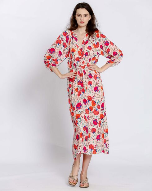 Rode jurk Amelie