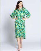 Robe Zola verte