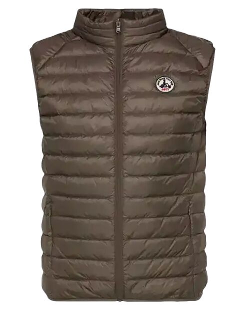 Tom Noos taupefarbene ärmellose Jacke