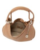 Alba Schultertasche aus cognacfarbenem Leder - 38x34x10 cm