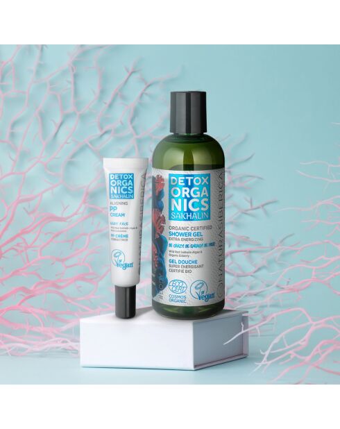 Sakh Organic Detox Organics Super Belebendes Duschgel, 260 ml