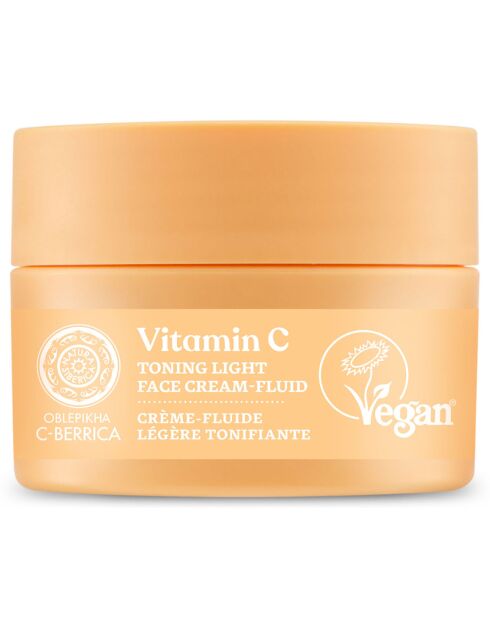 Crème Fluide Visage Tonifiante Légère C-Berrica - 50 ml