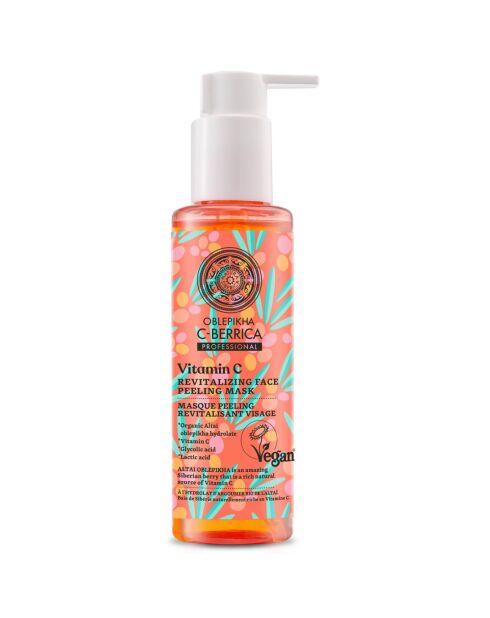 Mascarilla facial exfoliante revitalizante C-Berrica - 145 ml