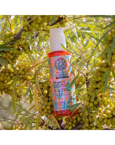 Gel detergente viso schiumogeno C-Berrica - 145ml