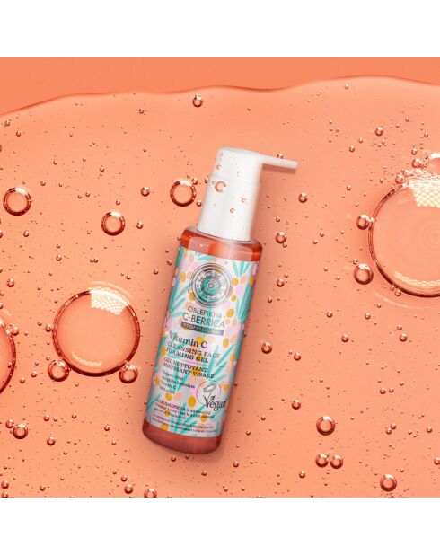 Gel detergente viso schiumogeno C-Berrica - 145ml