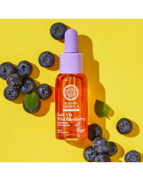 Anti-OX Wild Blueberry Regenerierendes Gesichtsserum - 30 ml