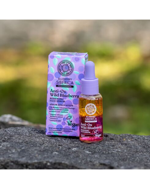 Anti-OX Wild Blueberry Regenerierendes Gesichtsserum - 30 ml