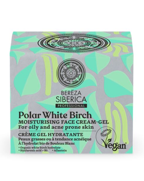 Gel-crema viso idratante Polar White Birch - 50 ml