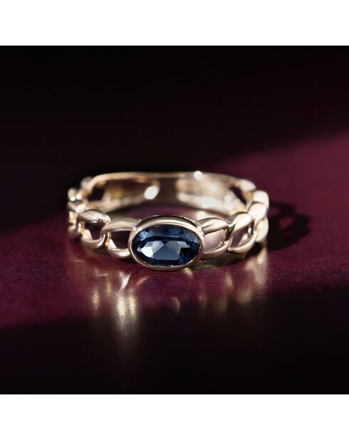 Luminita Topaz ring 0,65 kt geelgoud