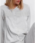 Pyjama Haut à manches longues & Pantalon Esmeralda gris